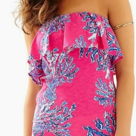 Lilly Pulitzer Tops - New tags Lilly  pulitzer Wiley top pink Samba L